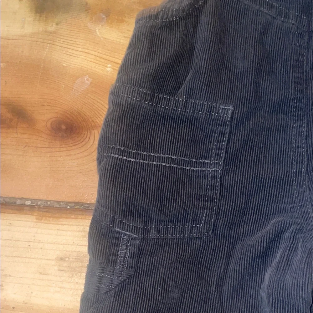 OshKosh B'gosh charcoal gray Corduroy Overalls for Kids, 6M